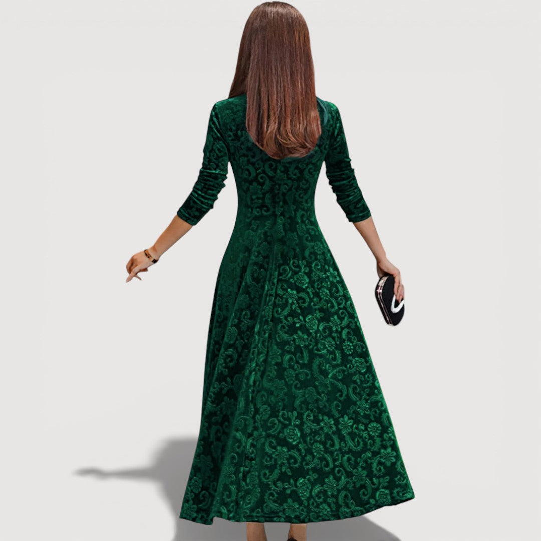 Elegant Velvet Dress