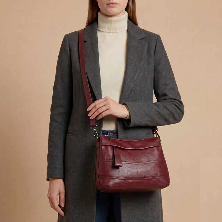 Multi-Compartment Crossbody Bag