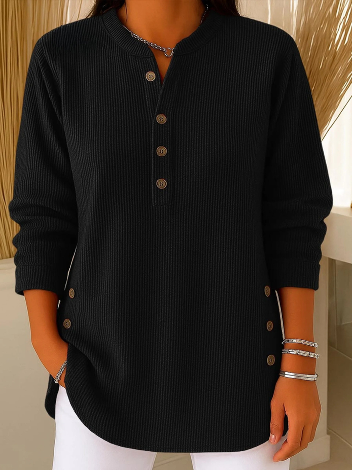 Button Henley Tunic