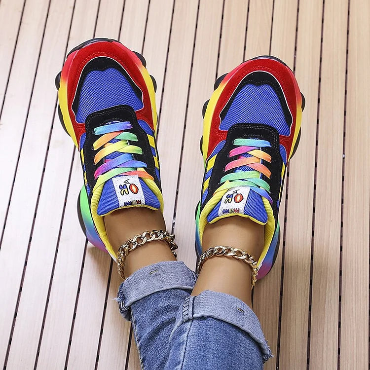 Rainbow Comfort Sneakers