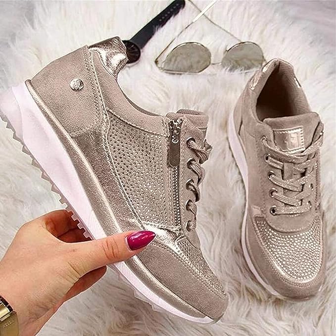 Zip-Up Orthopedic Sneakers