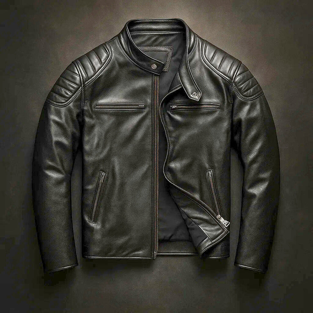 Premium Leather Moto Jacket