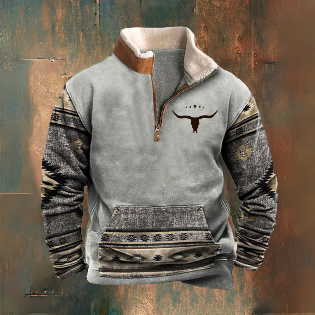 Autumn-Winter Half-Zip Jacket Finn