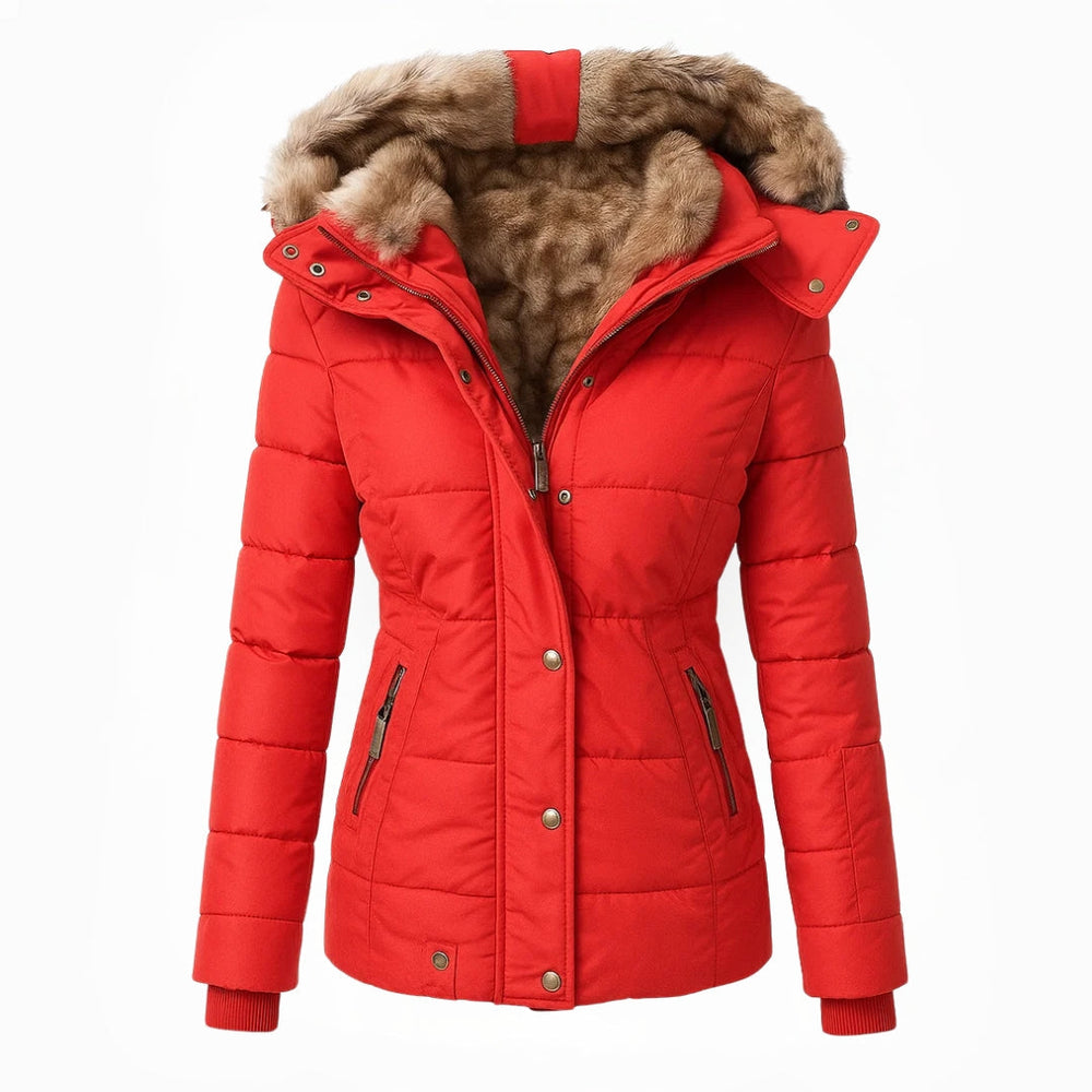 Hooded Quilted Winter Coat