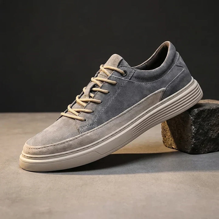 Suede Cushioned Casual Sneakers