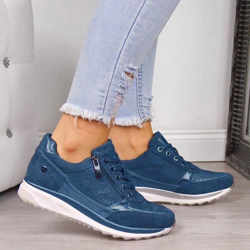 Zip-Up Orthopedic Sneakers