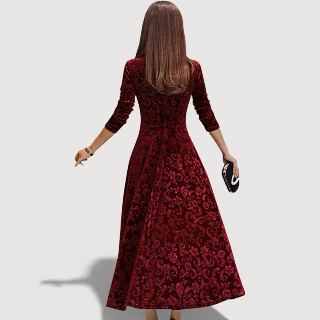 Elegant Velvet Dress