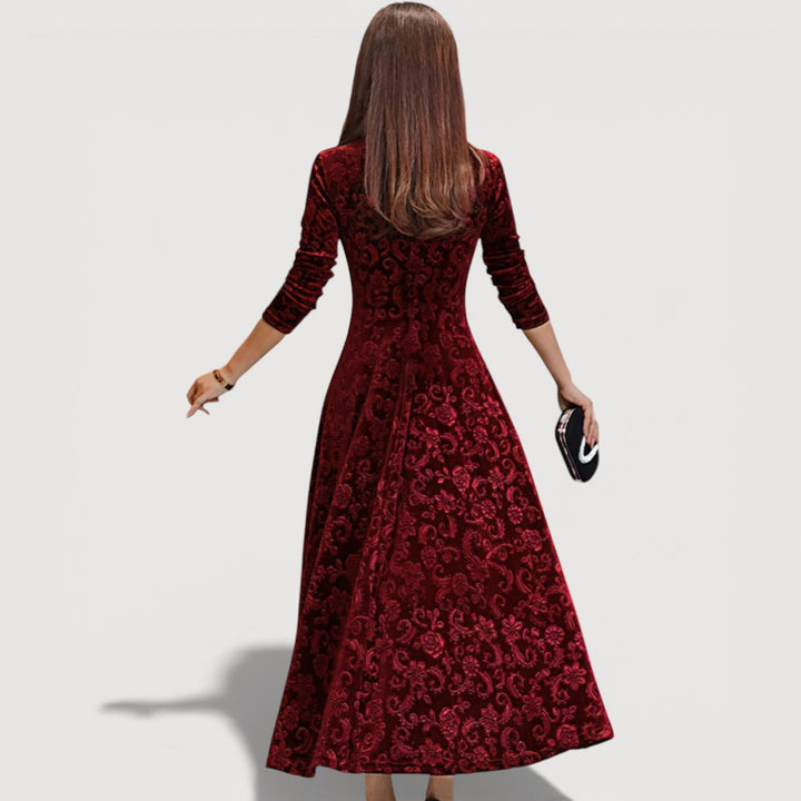 Elegant Velvet Dress