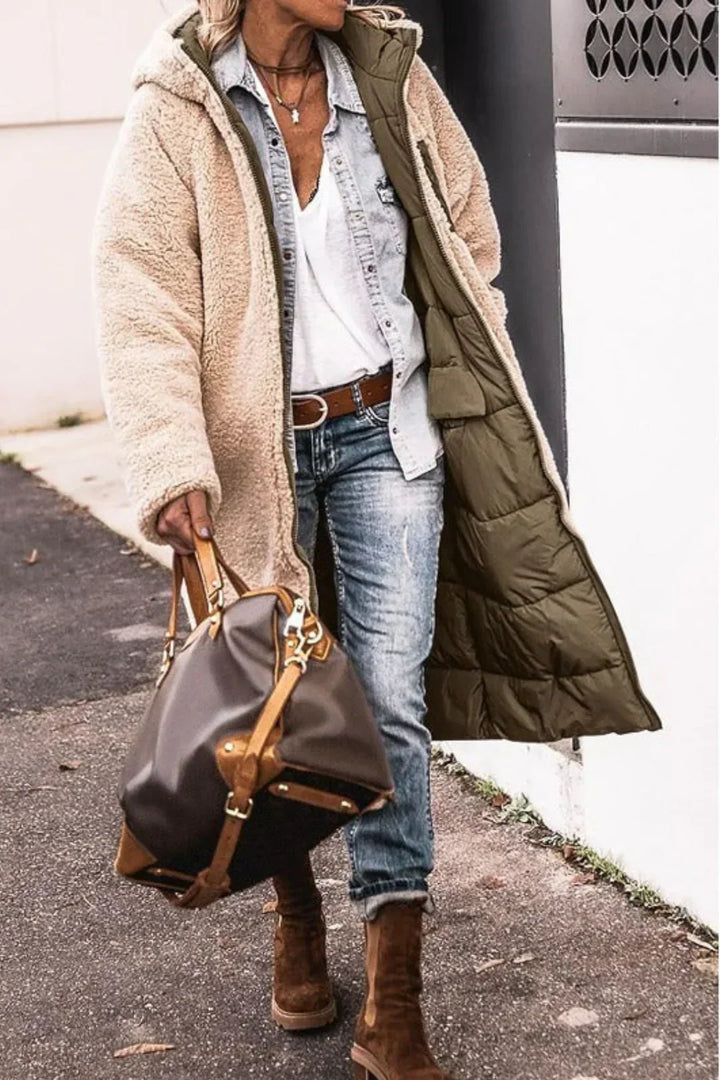 Reversible Long Winter Jacket