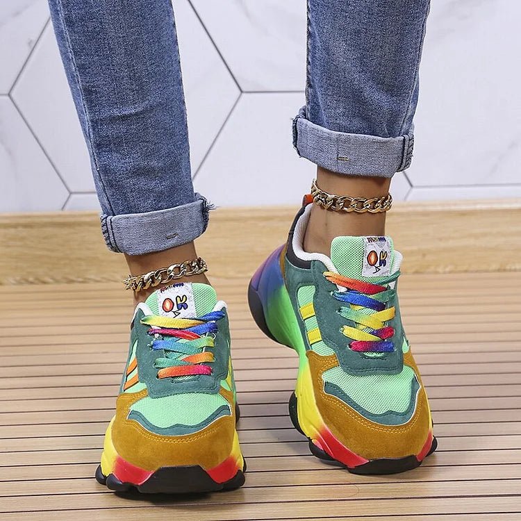 Rainbow Comfort Sneakers