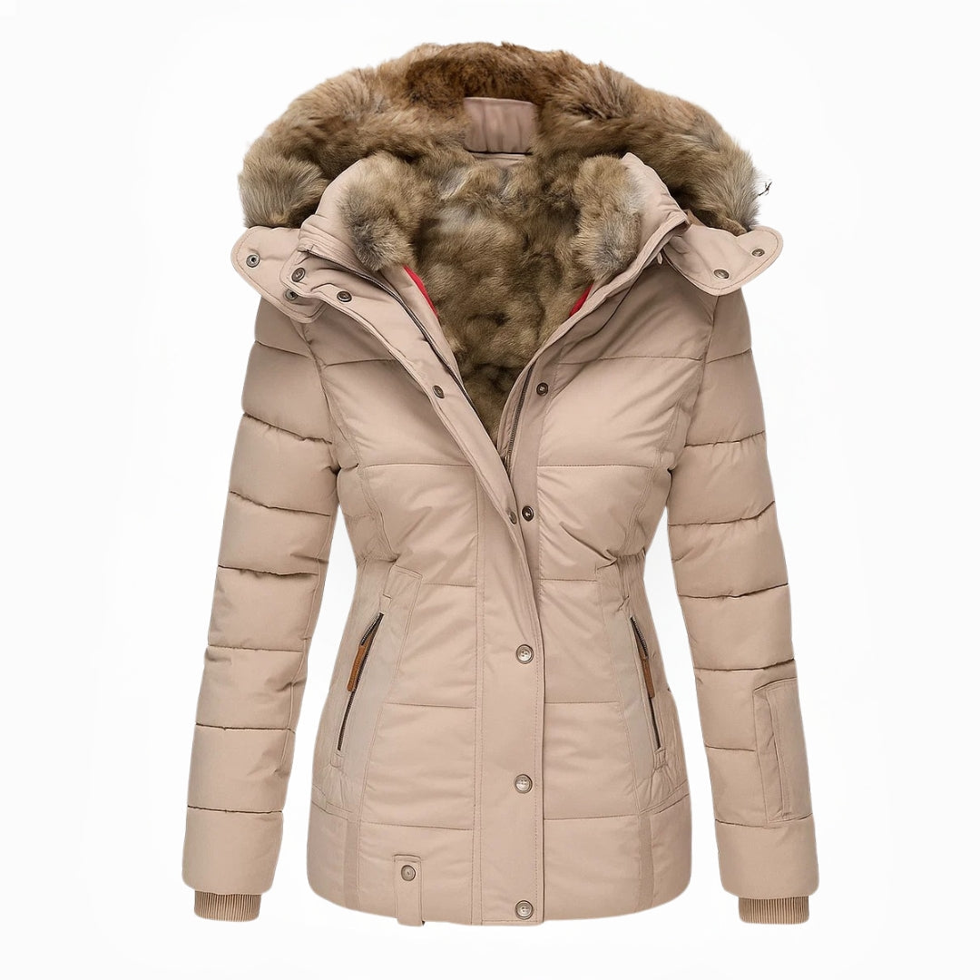 Hooded Quilted Winter Coat