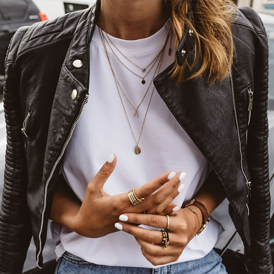 Genuine Leather Fitted Jacket