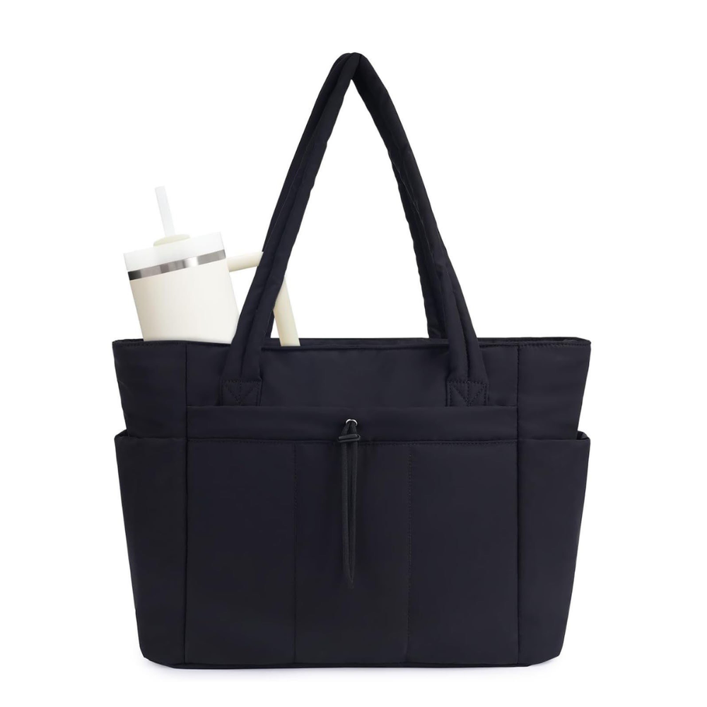 Quilted Large Capacity Tote Bag