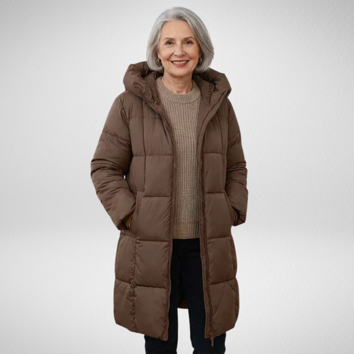 Hooded Quilted Winter Jacket