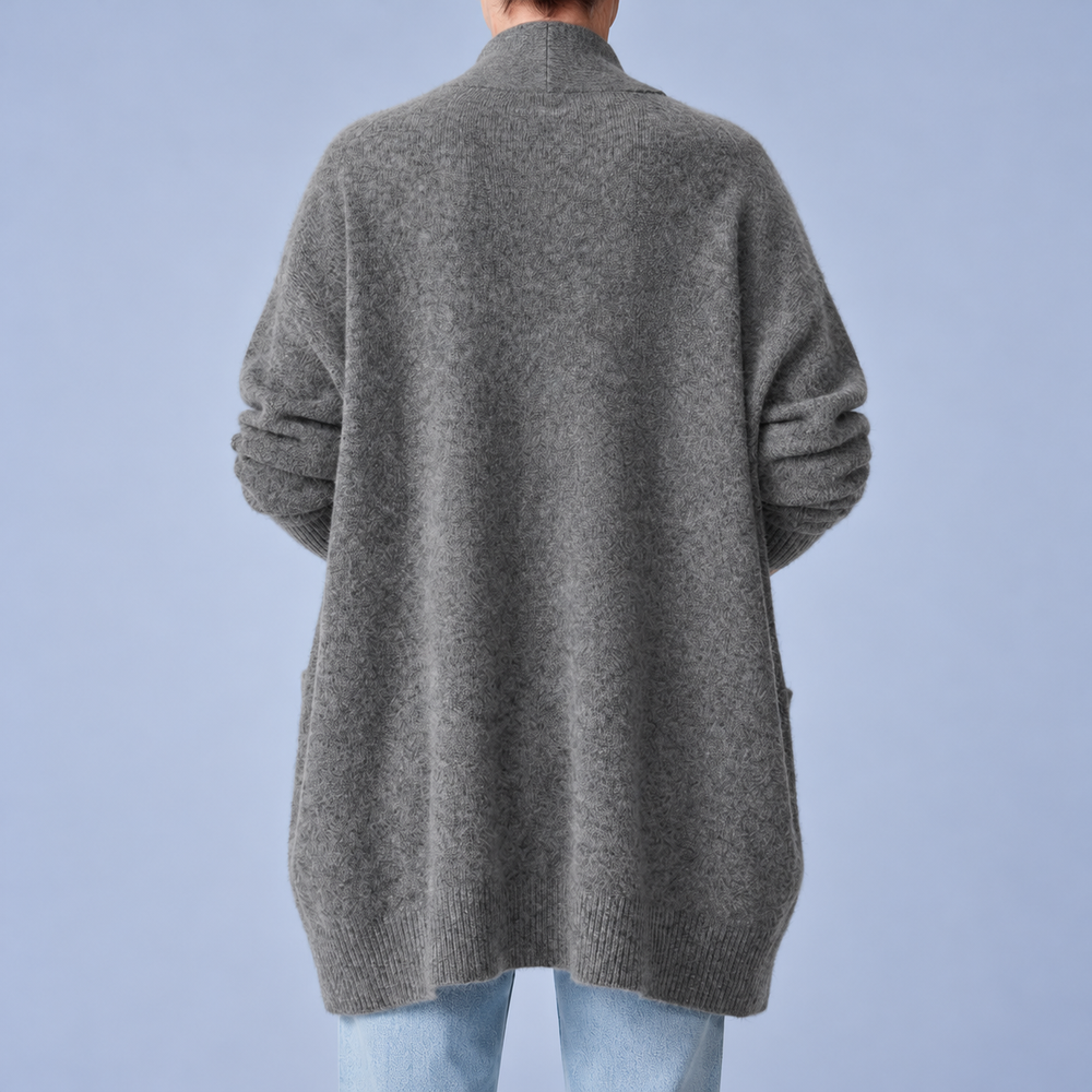 Soft Merino Wool Blend Cardigan