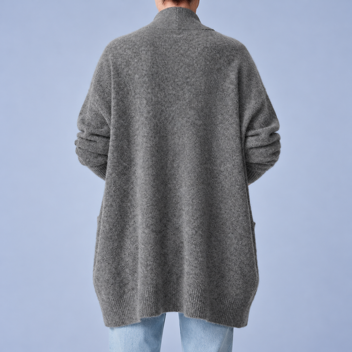 Soft Merino Wool Blend Cardigan