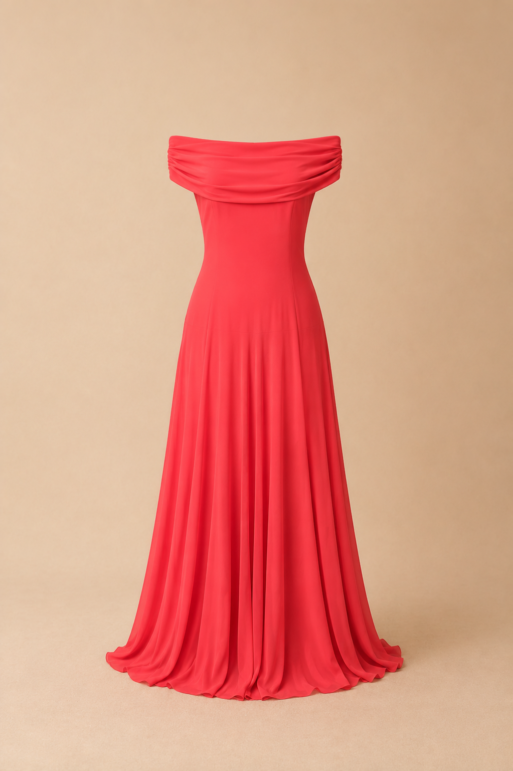 Elegant Pleated Maxi Dress