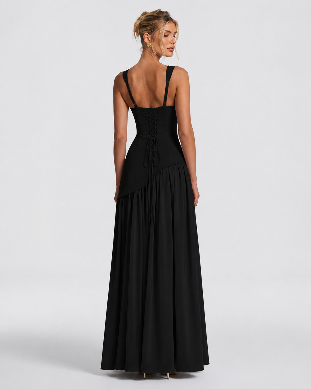 Corset Maxi Evening Dress