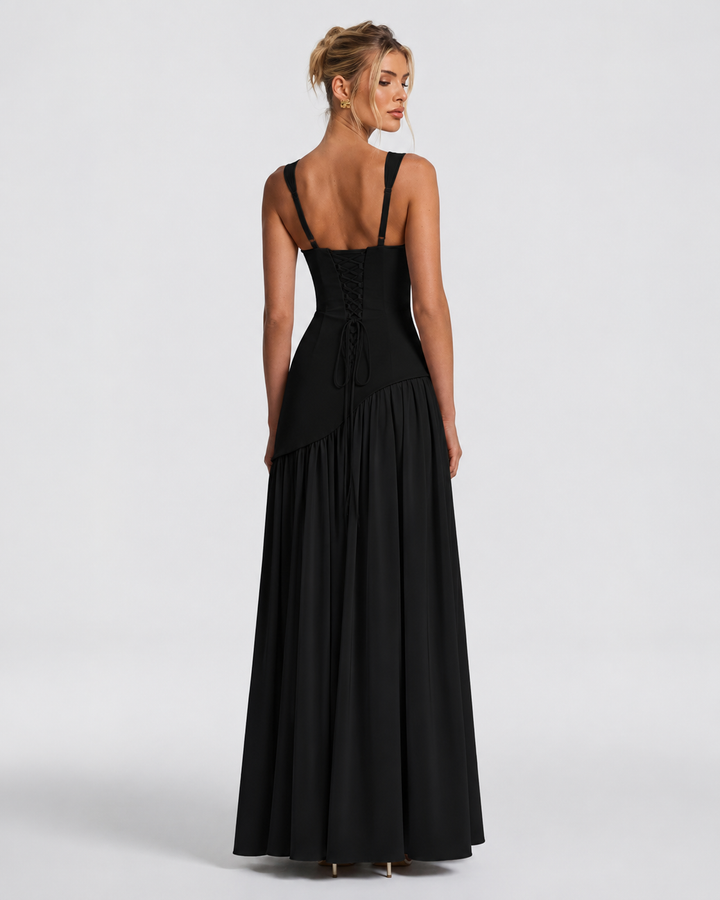 Corset Maxi Evening Dress