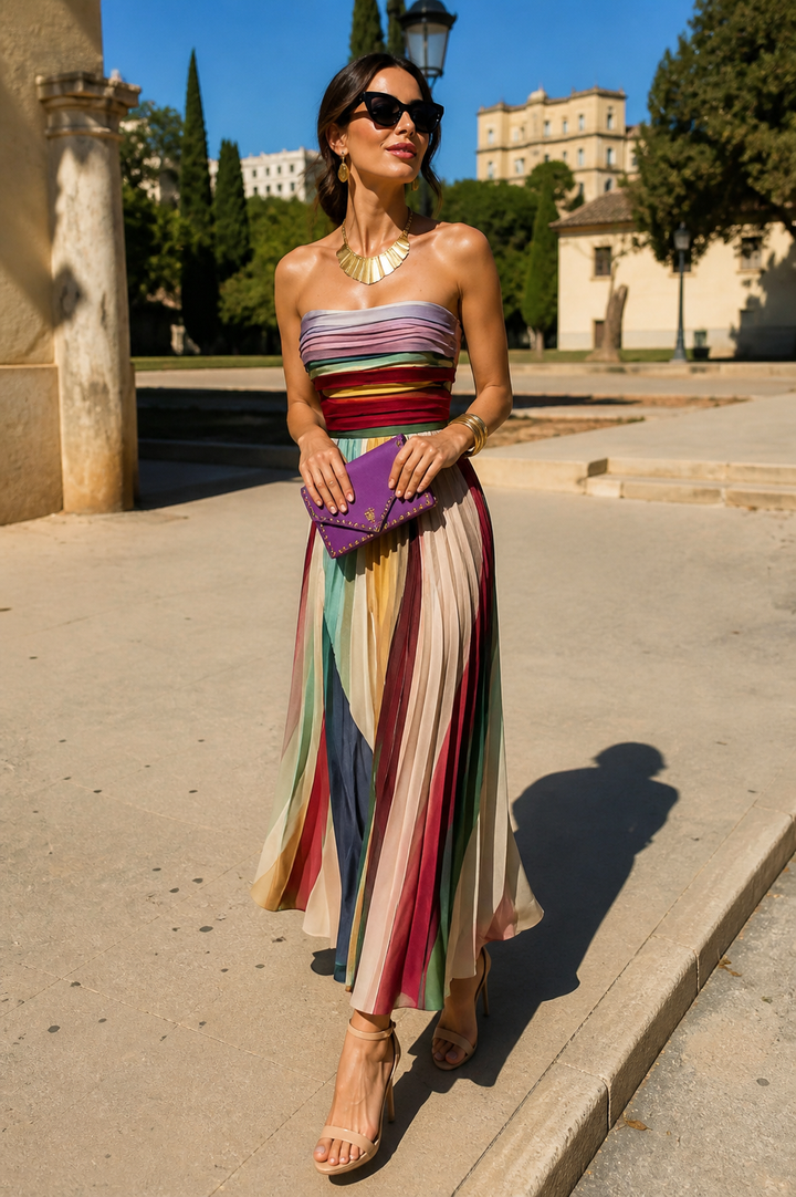 Elegant Flowing Maxi Dress Caila