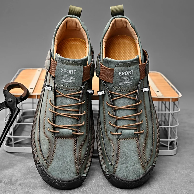 Hawthorne Leather Sneakers