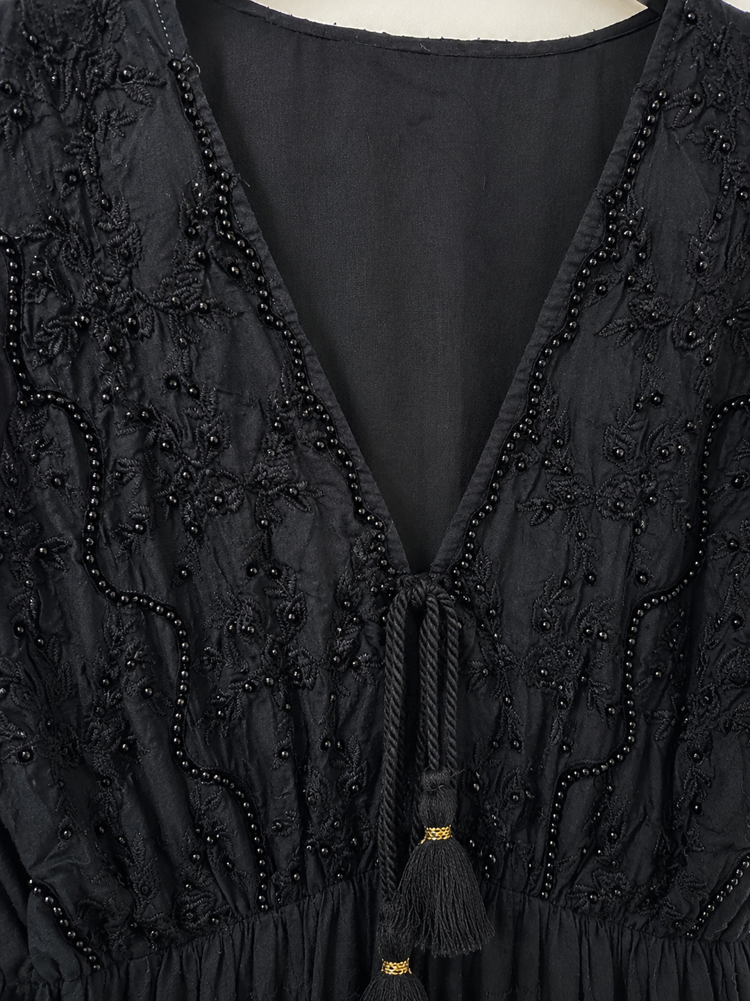 Black Lace Evening Dress