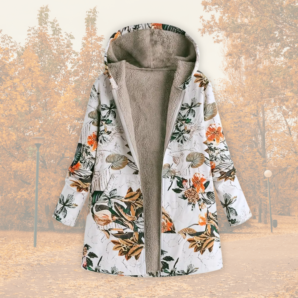 Lightweight Winter Jacket with Faux Fur Lining