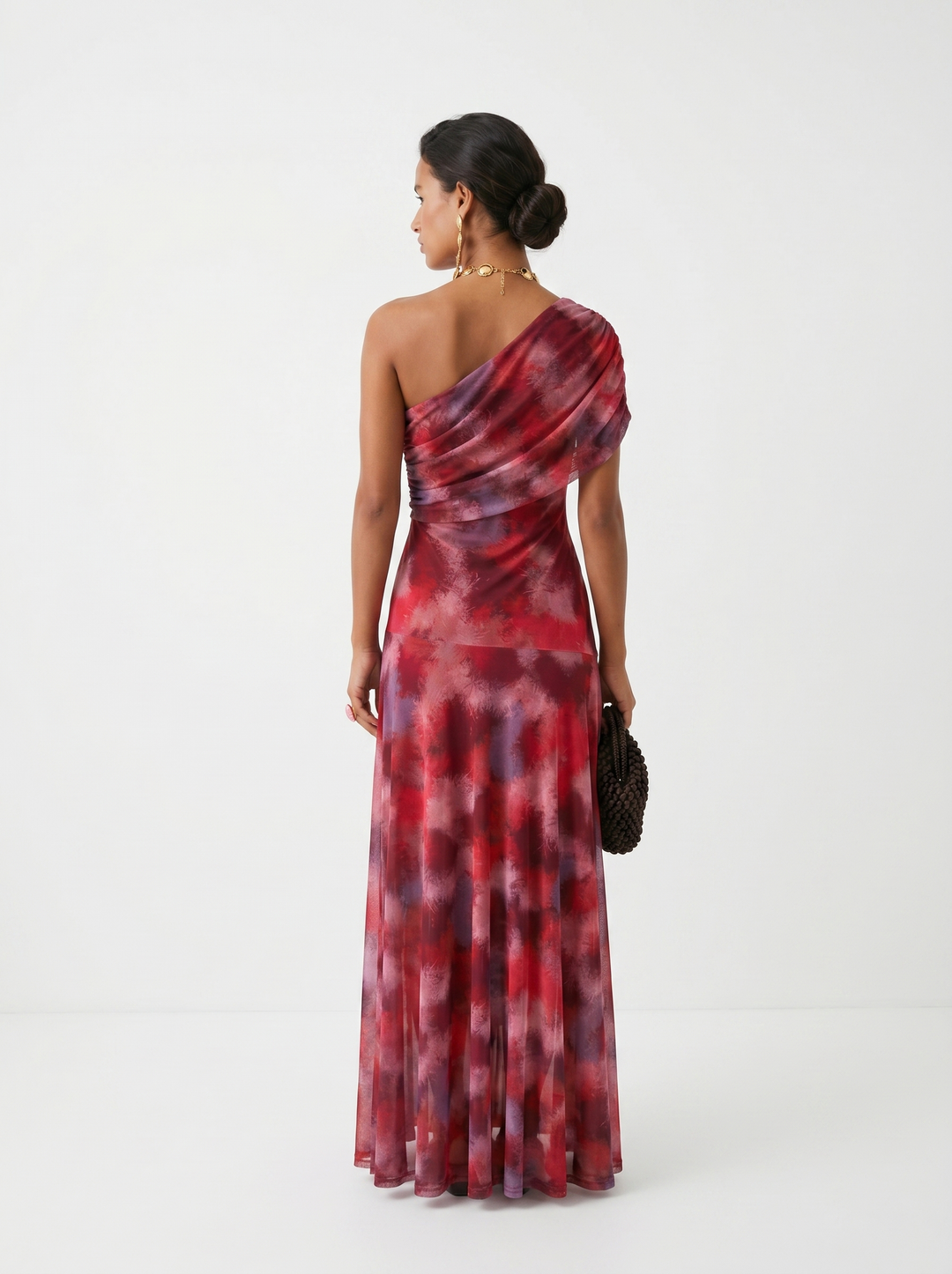 Elegant Off Shoulder Maxi Dress
