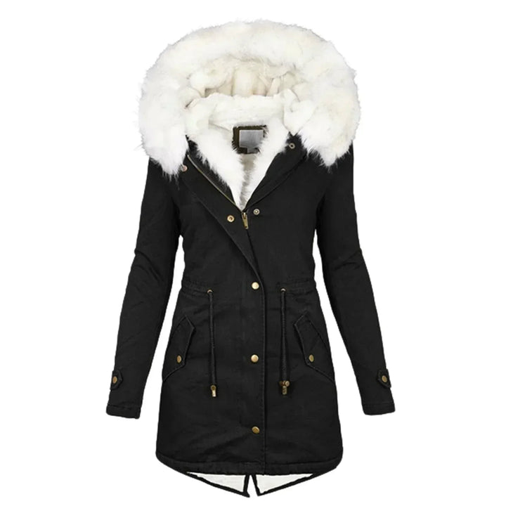 Winter Coat with Faux Fur Lining