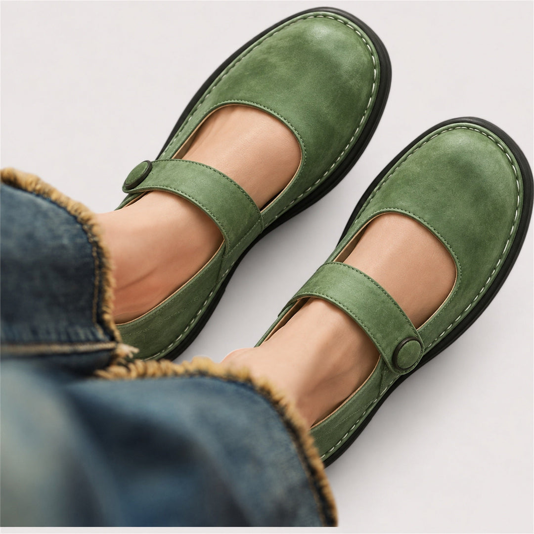 Cushioned Mary Jane Shoes