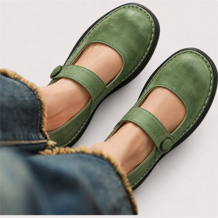 Cushioned Mary Jane Shoes