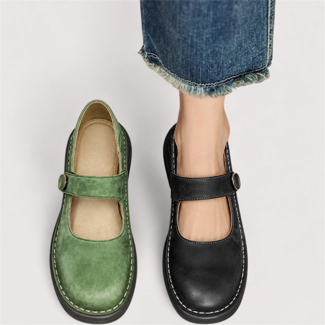 Cushioned Mary Jane Shoes