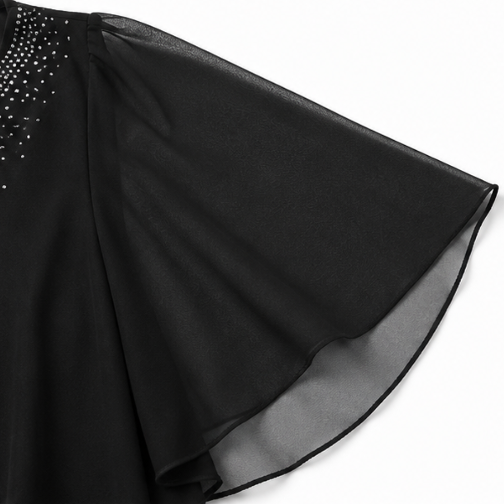 Elegant Draped Dress