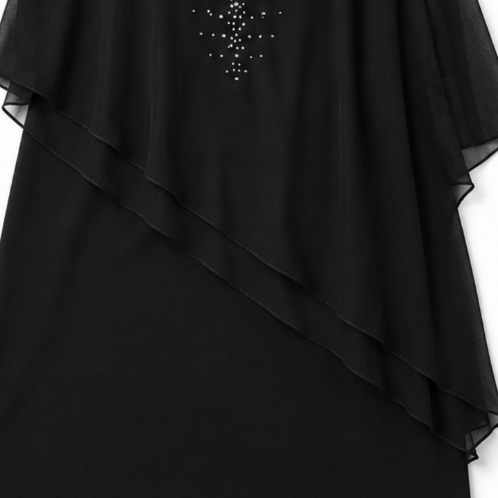 Elegant Draped Dress