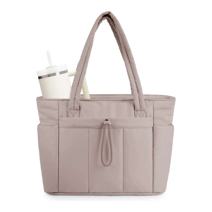Quilted Large Capacity Tote Bag