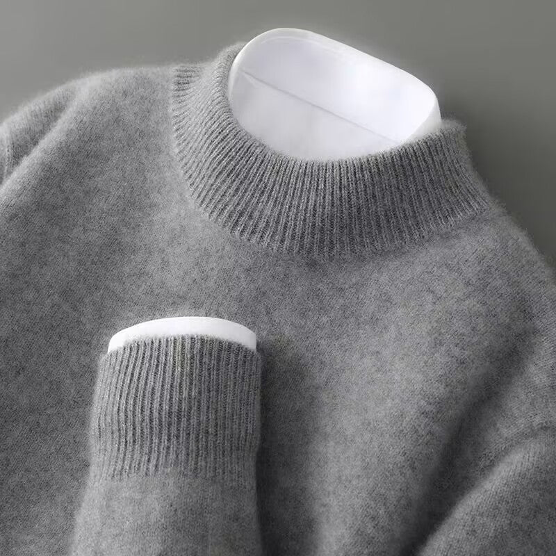 Soft Mock Neck Sweater