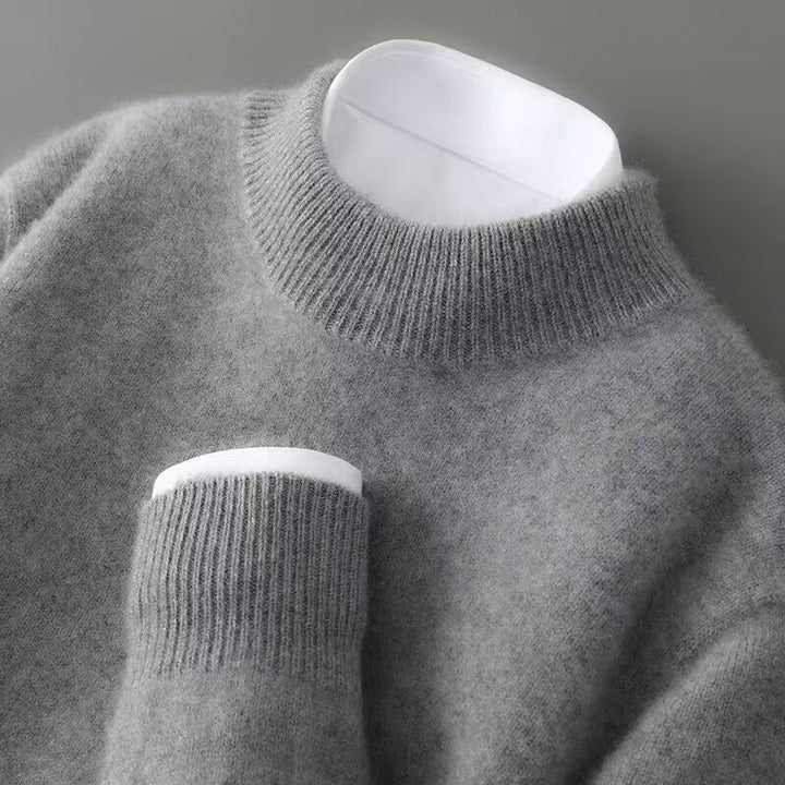 Soft Mock Neck Sweater