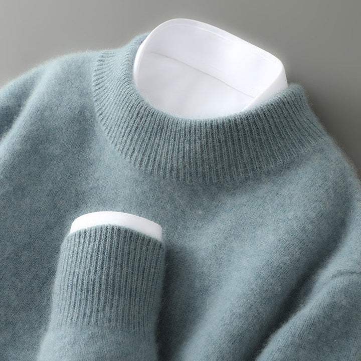 Soft Mock Neck Sweater
