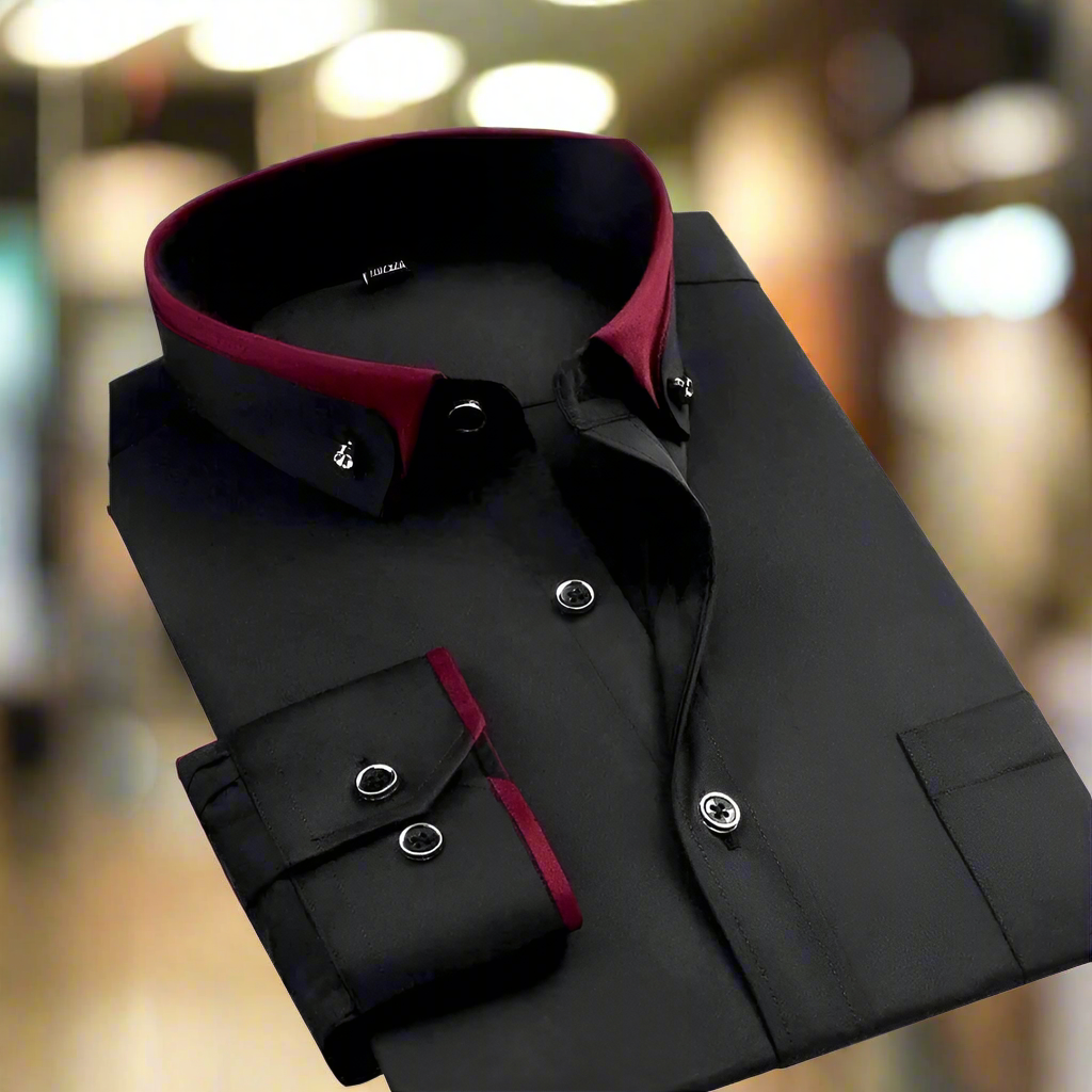 Long-Sleeve Button-Down Shirt