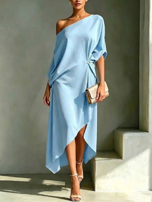 Elegant Asymmetrical Dress