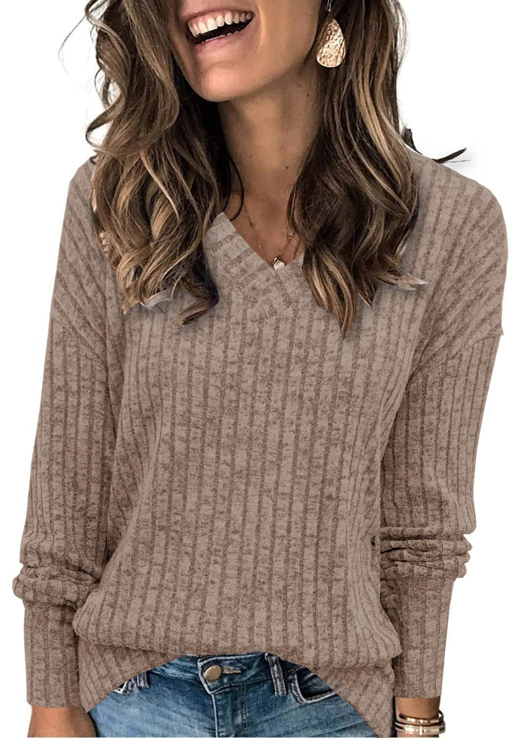 Oversized V-Neck Sweater