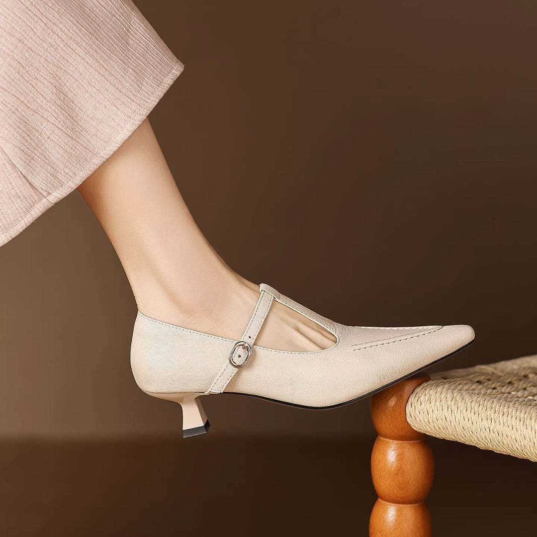 Genuine Leather Heels