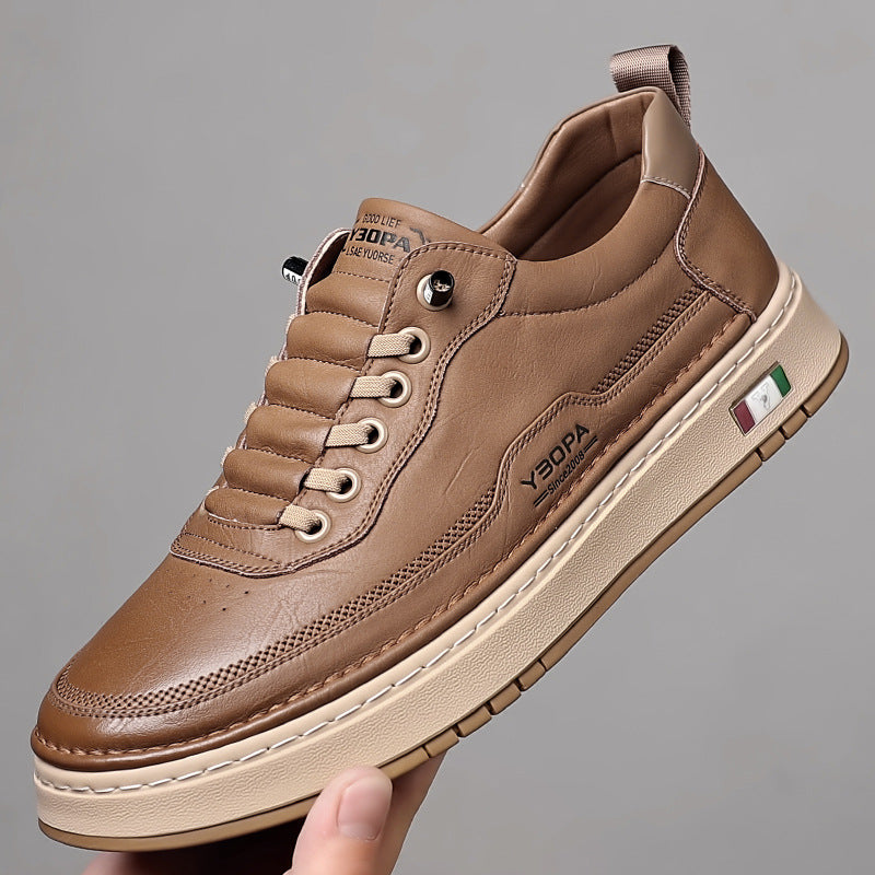 Premium Leather Urban Sneakers