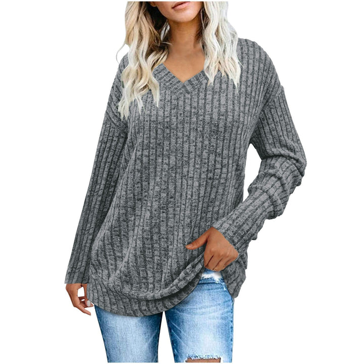 Oversized V-Neck Sweater