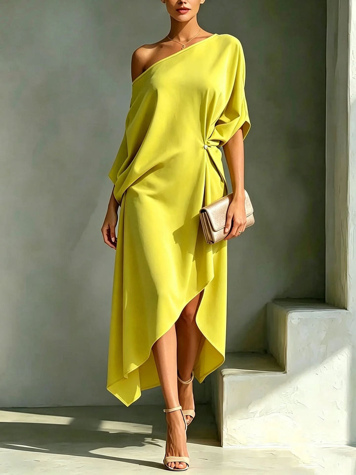 Elegant Asymmetrical Dress