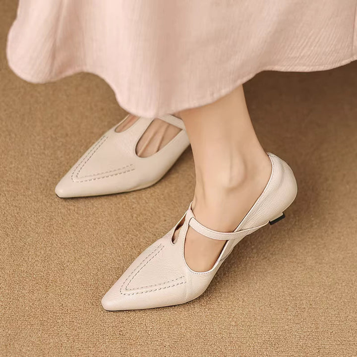 Genuine Leather Heels