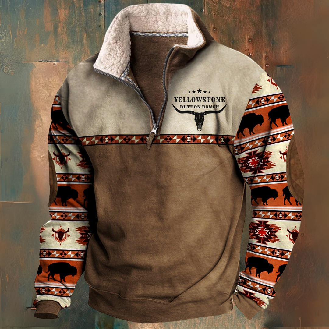 Autumn-Winter Half-Zip Jacket Alan