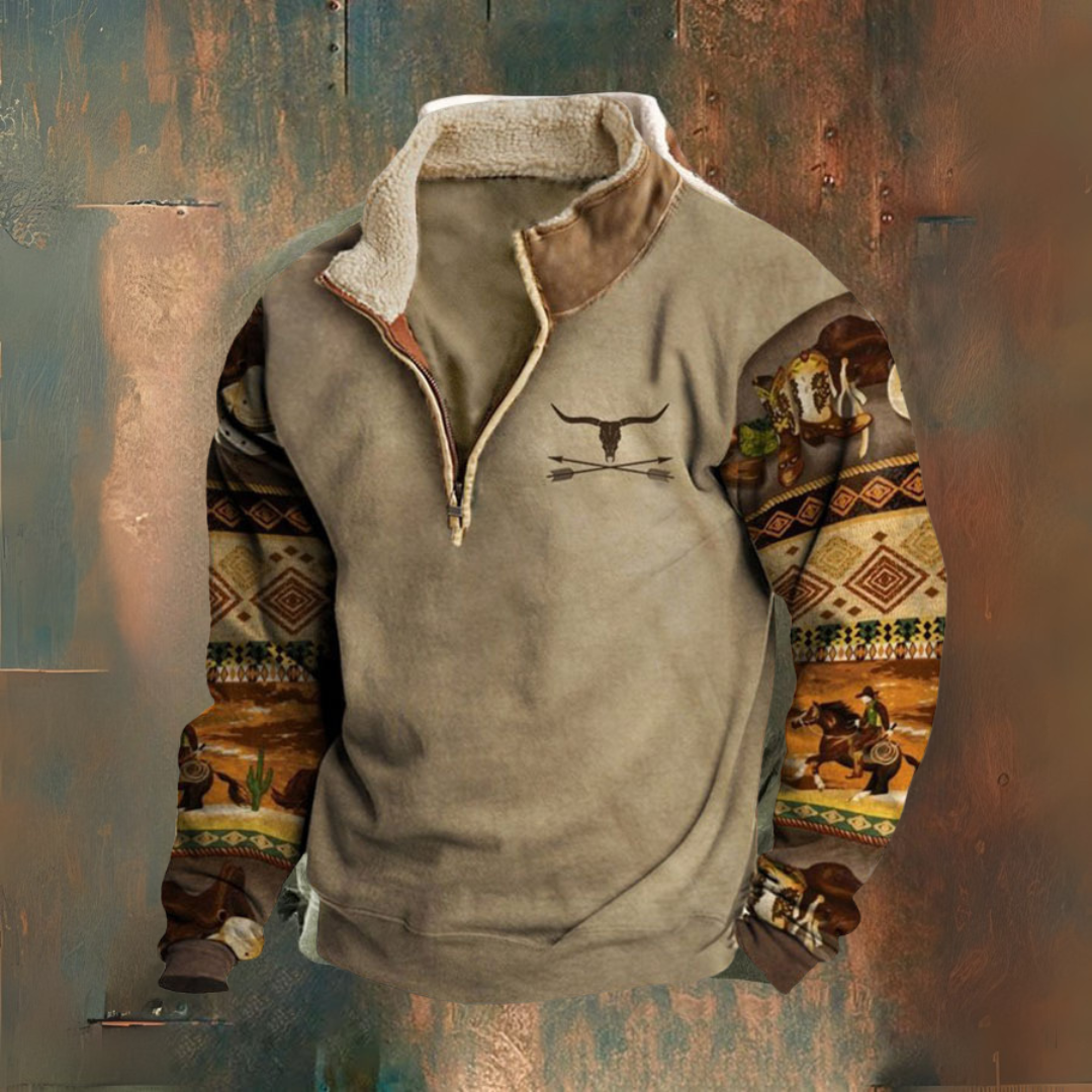 Autumn-Winter Half-Zip Jacket Dan