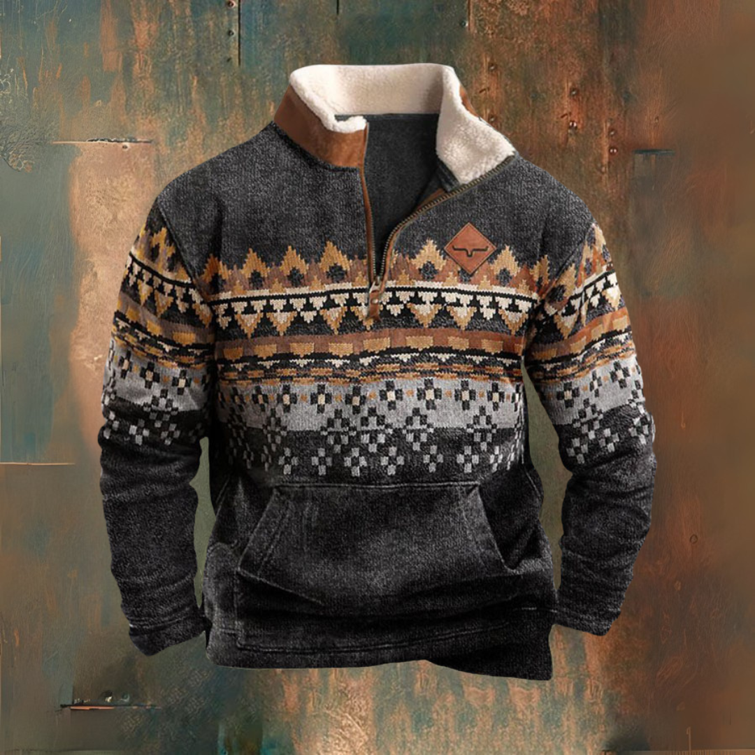 Autumn-Winter Half-Zip Jacket Cesar