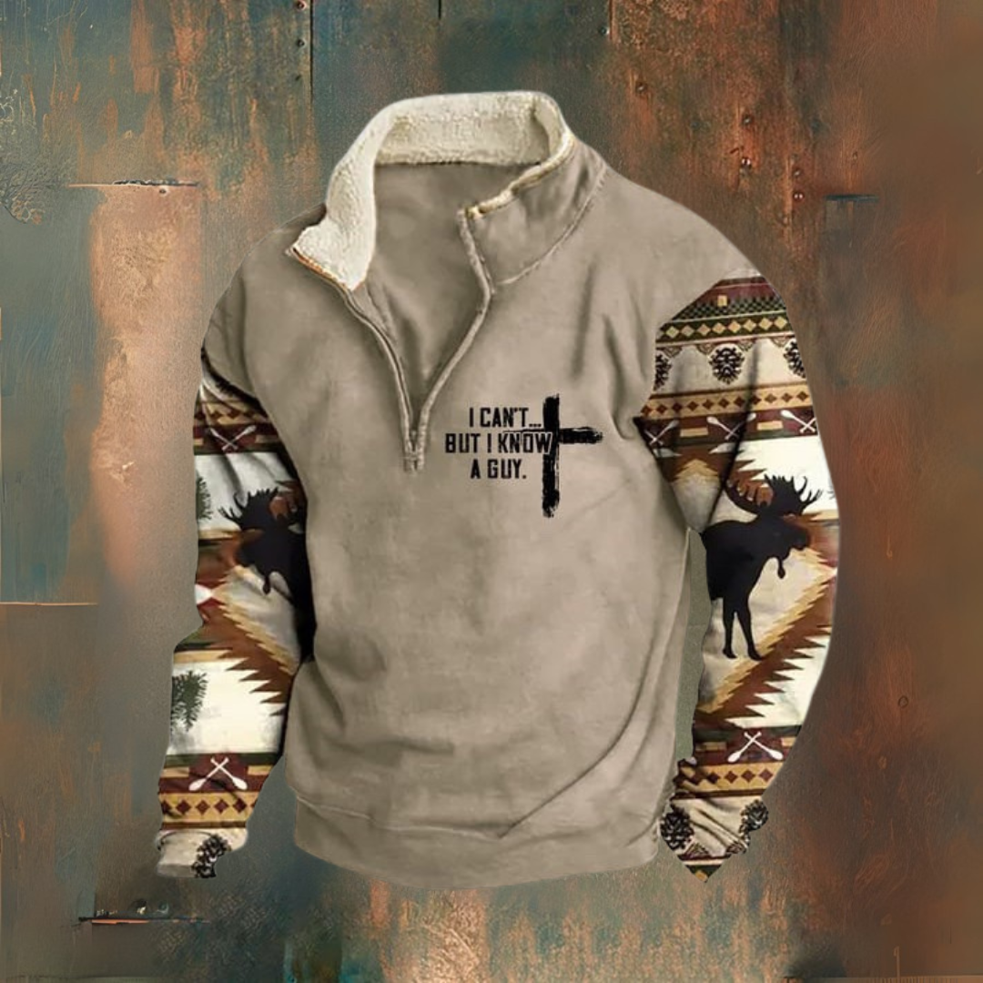 Autumn-Winter Half-Zip Jacket
